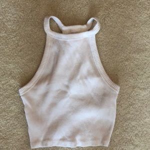 White Hollister Crop Top